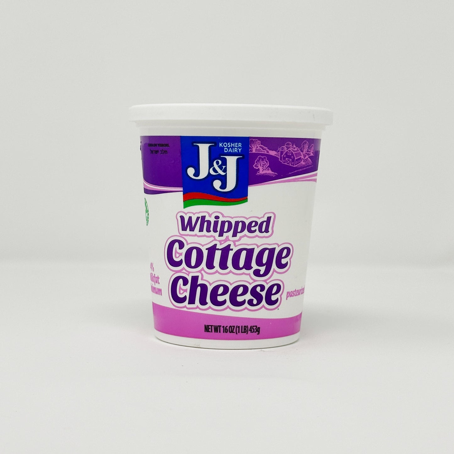 J&J Whipped Cottage Cheese 16 oz