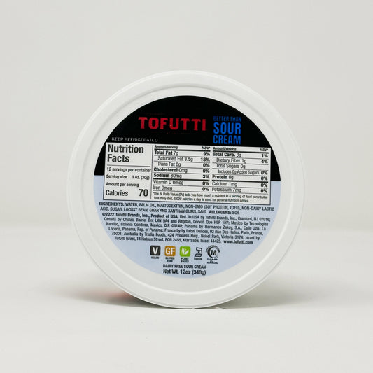 Tofutti Sour Cream 12 oz