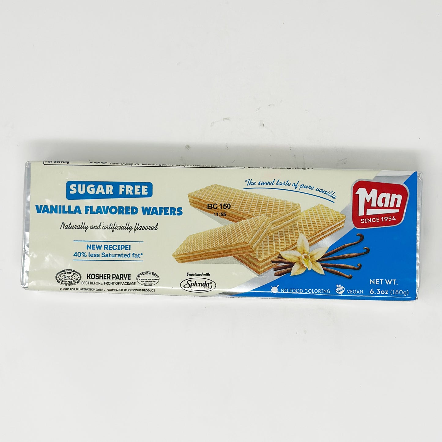 Man Vanilla Wafers Sugar Free 6.3 oz