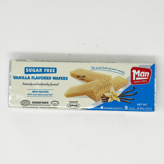Man Vanilla Wafers Sugar Free 6.3 oz