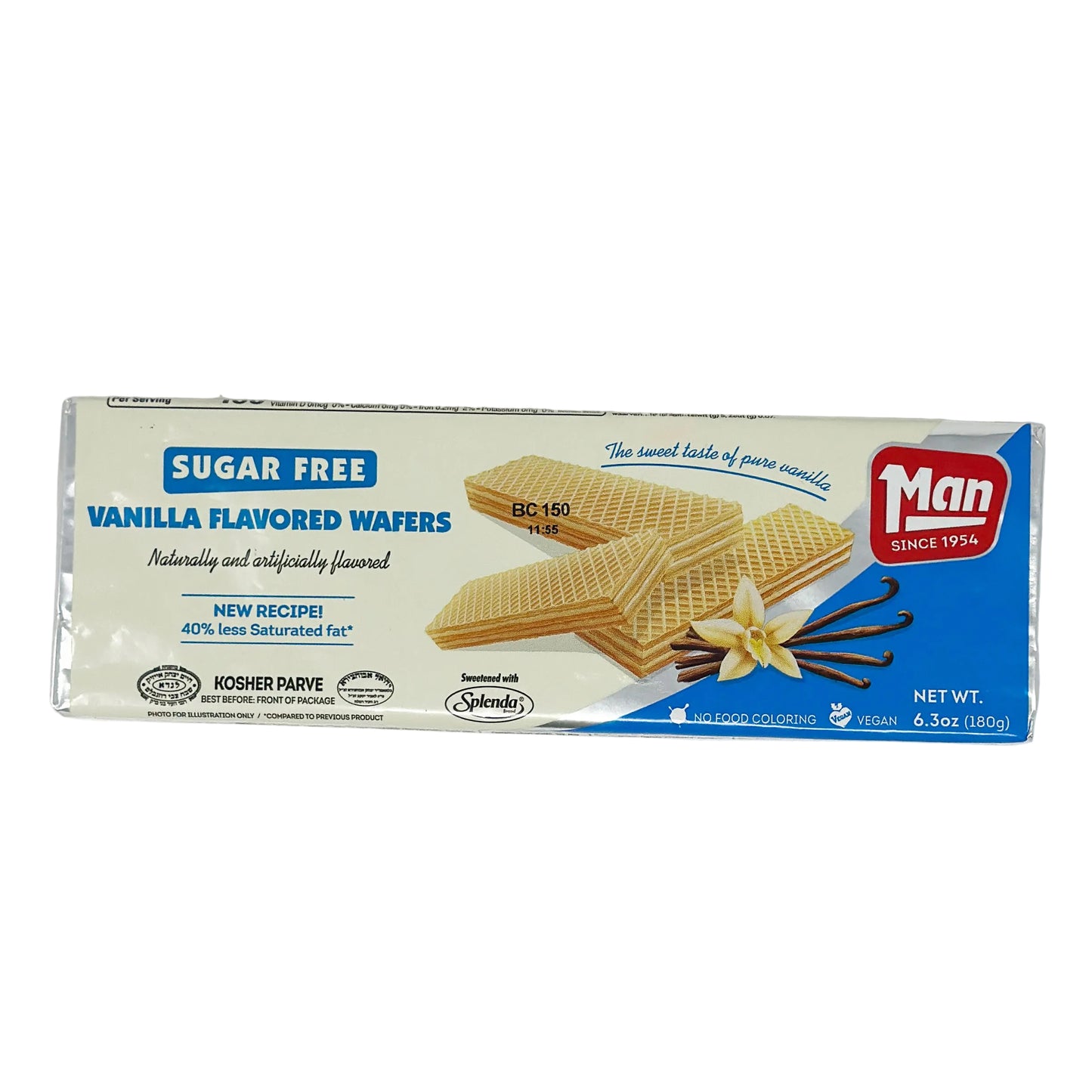 Man Vanilla Wafers Sugar Free 6.3 oz