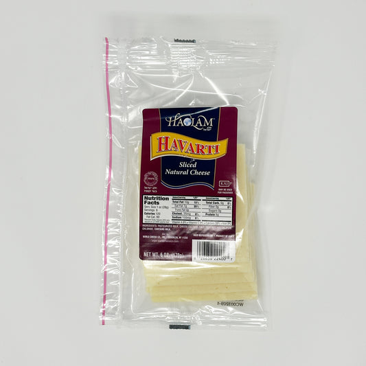 Haolam Havarti Sliced Cheese 6 oz