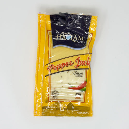 Haolam Pepper Jack Sliced Cheese 6 oz