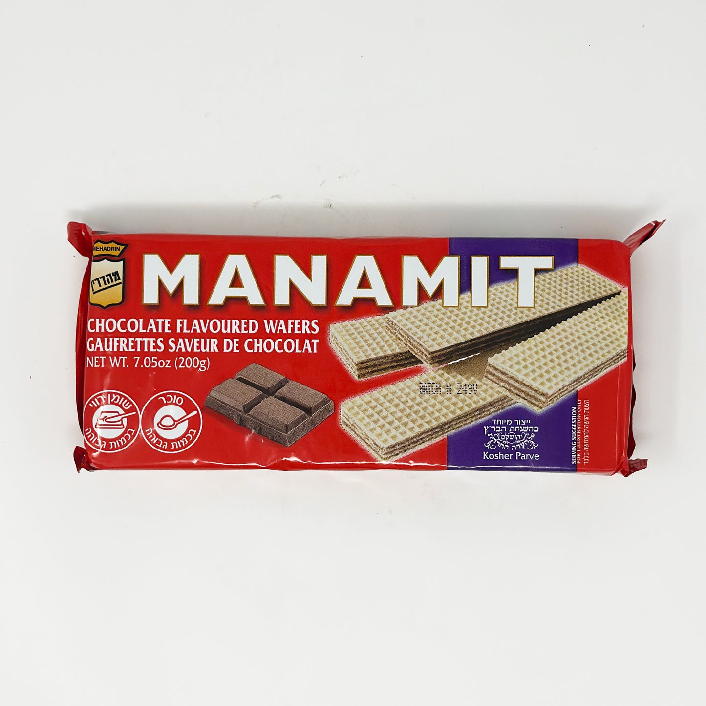 Manamit Chocolate Wafers 7.05 oz