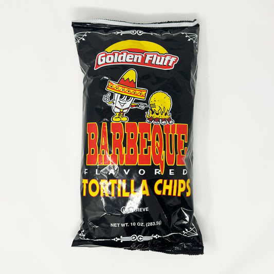 Golden Fluff Barbeque Tortilla Chips 10 oz