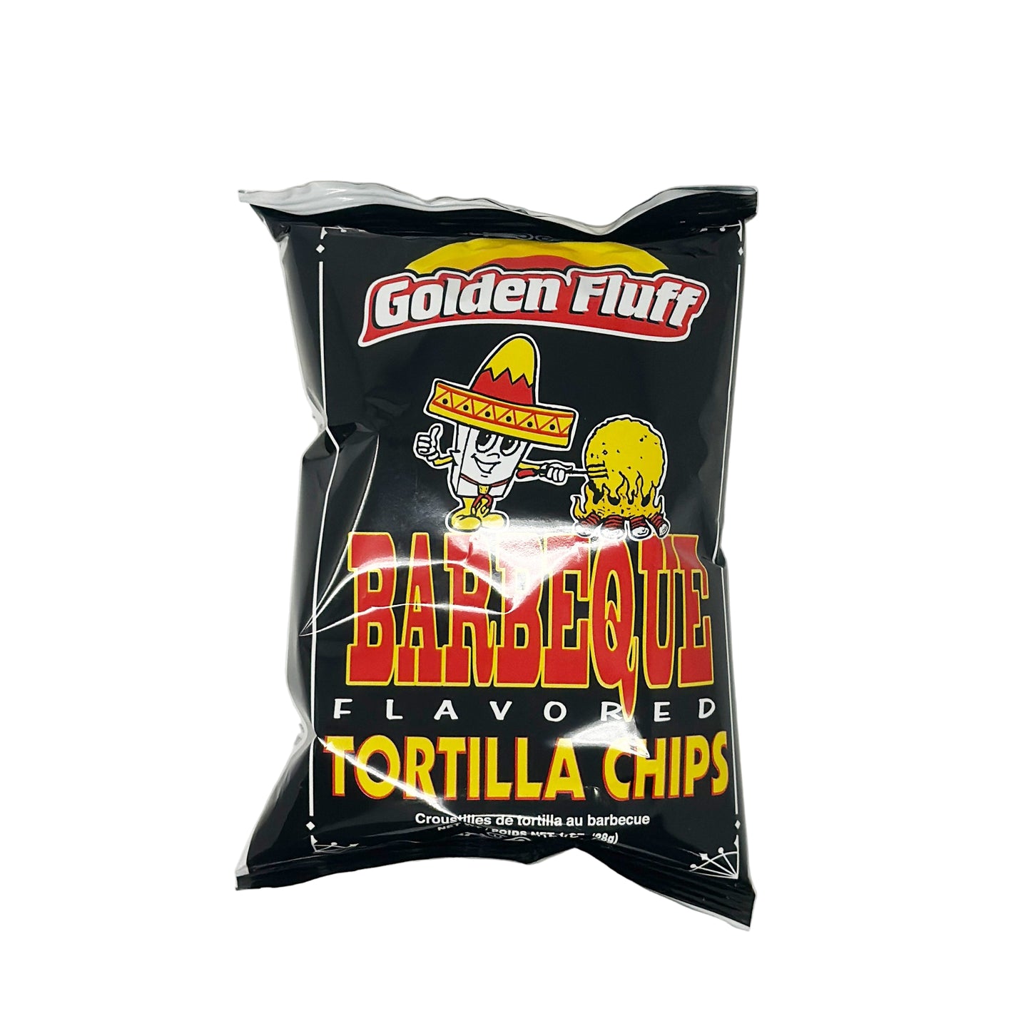 Golden Fluff Barbeque Tortilla Chips 1 oz