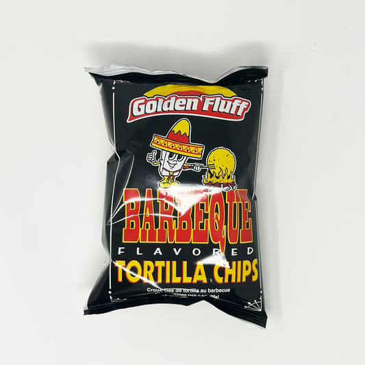 Golden Fluff Barbeque Tortilla Chips 1 oz