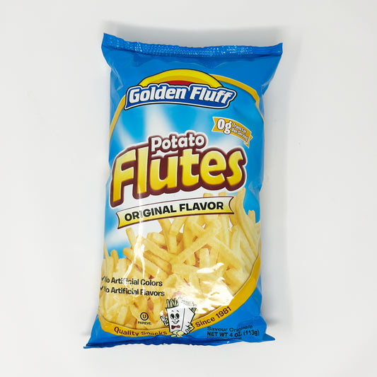 Golden Fluff Potato Flutes Original Flavor 4 oz