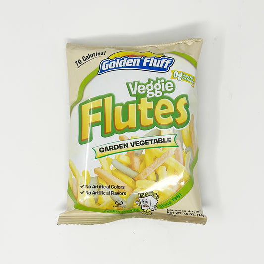 Golden Fluff Veggie Flutes Garden Vegetables 0.5 oz