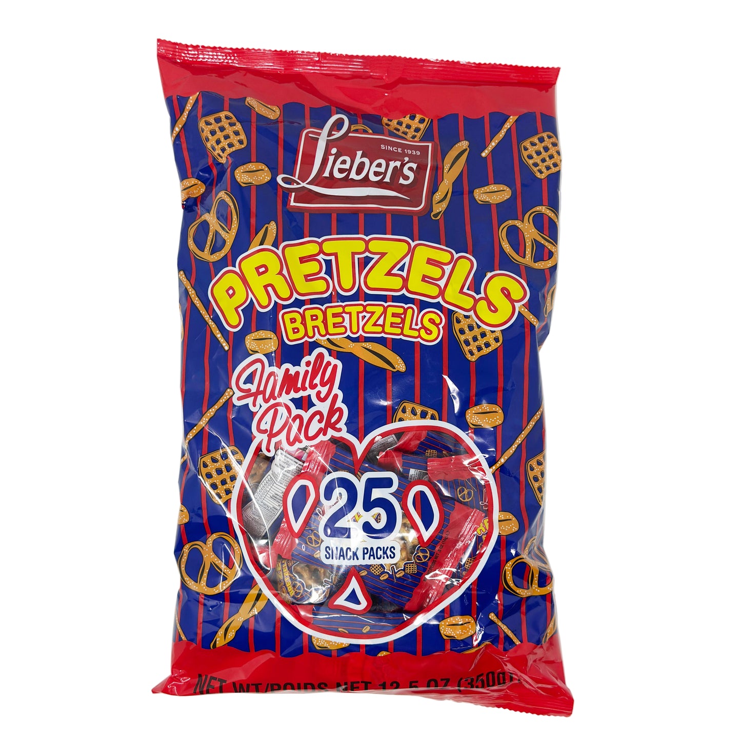Lieber's Pretzels Bretzels Family Pack 12.5 oz
