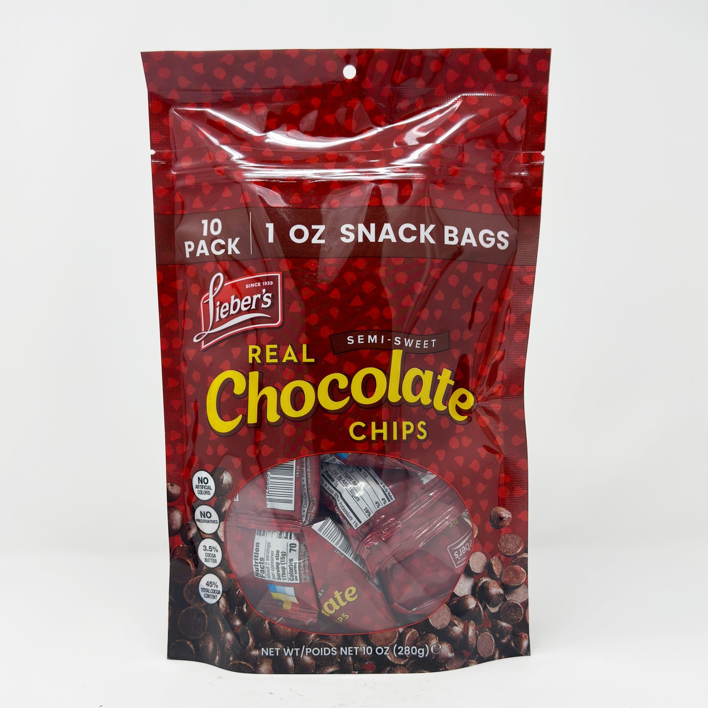 Lieber's Chocolate Chips 10 oz