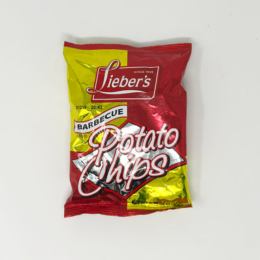 Lieber's Barbecue Potato Chips 0.75 oz