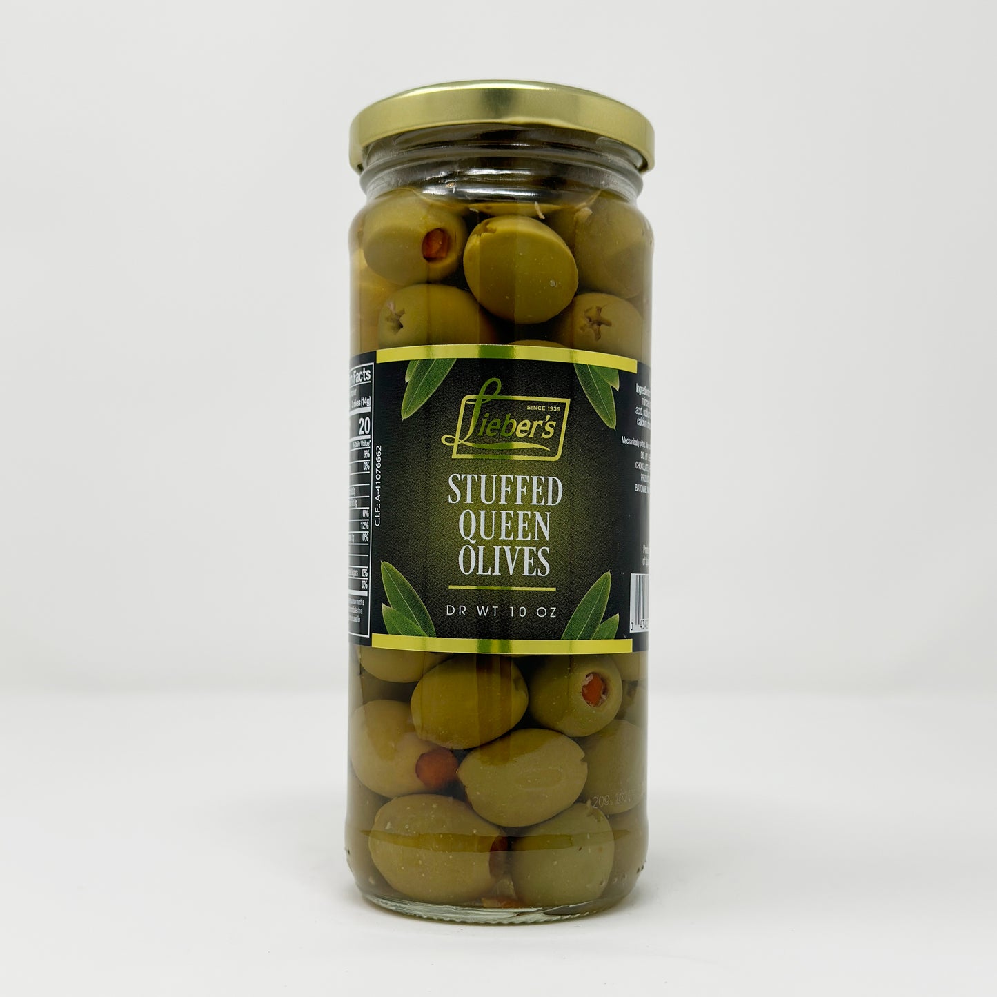 Lieber's Stuffed Queen Olives 10 oz
