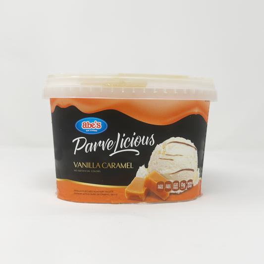 Abe's Parvelicious Vanilla Caramel 0.5 gal