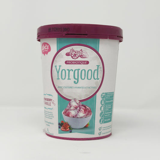 Abe's Yorgood Pom Berry Vanilla 0.25 gal