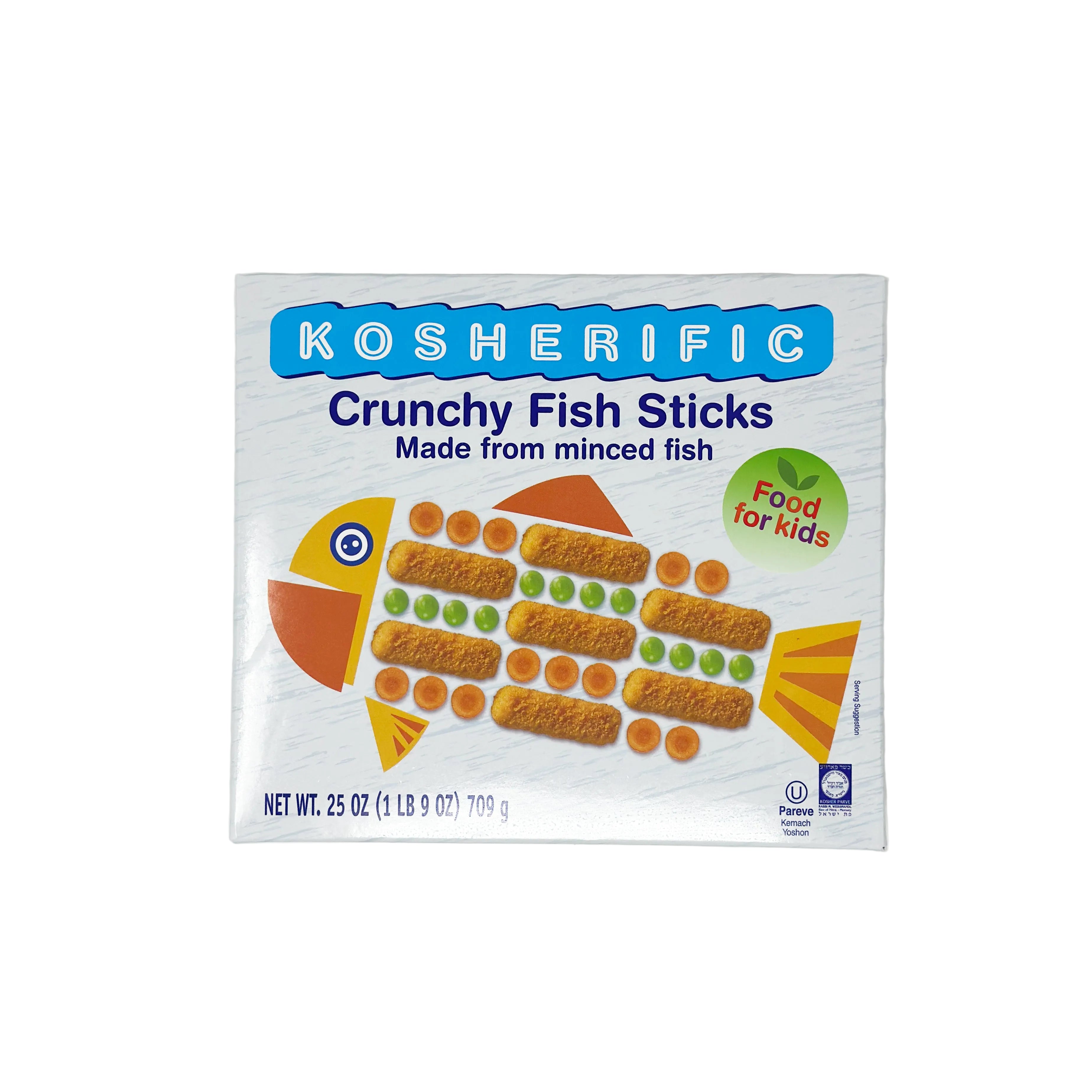 Kosherific Crunchy Fish Sticks, 25 oz