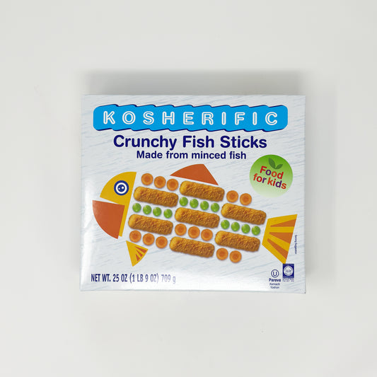 Kosherific Crunchy Fish Sticks 25 oz