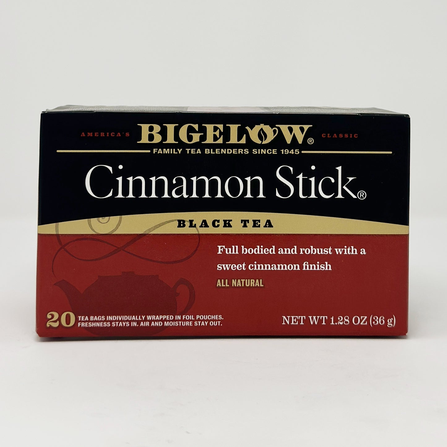 Bigelow Cinnamon Stick Black Tea 1.28 oz