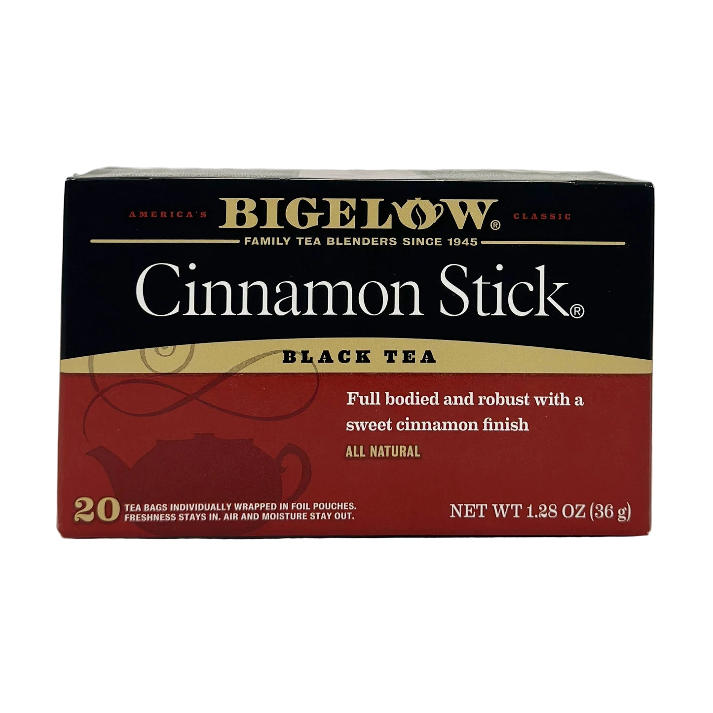 Bigelow Cinnamon Stick Black Tea 1.28 oz