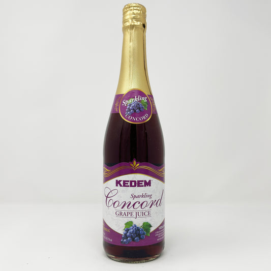 Kedem Sparkling Concord Grape Juice 25.3