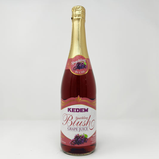Kedem Sparkling Blush Grape Juice 25.3 oz