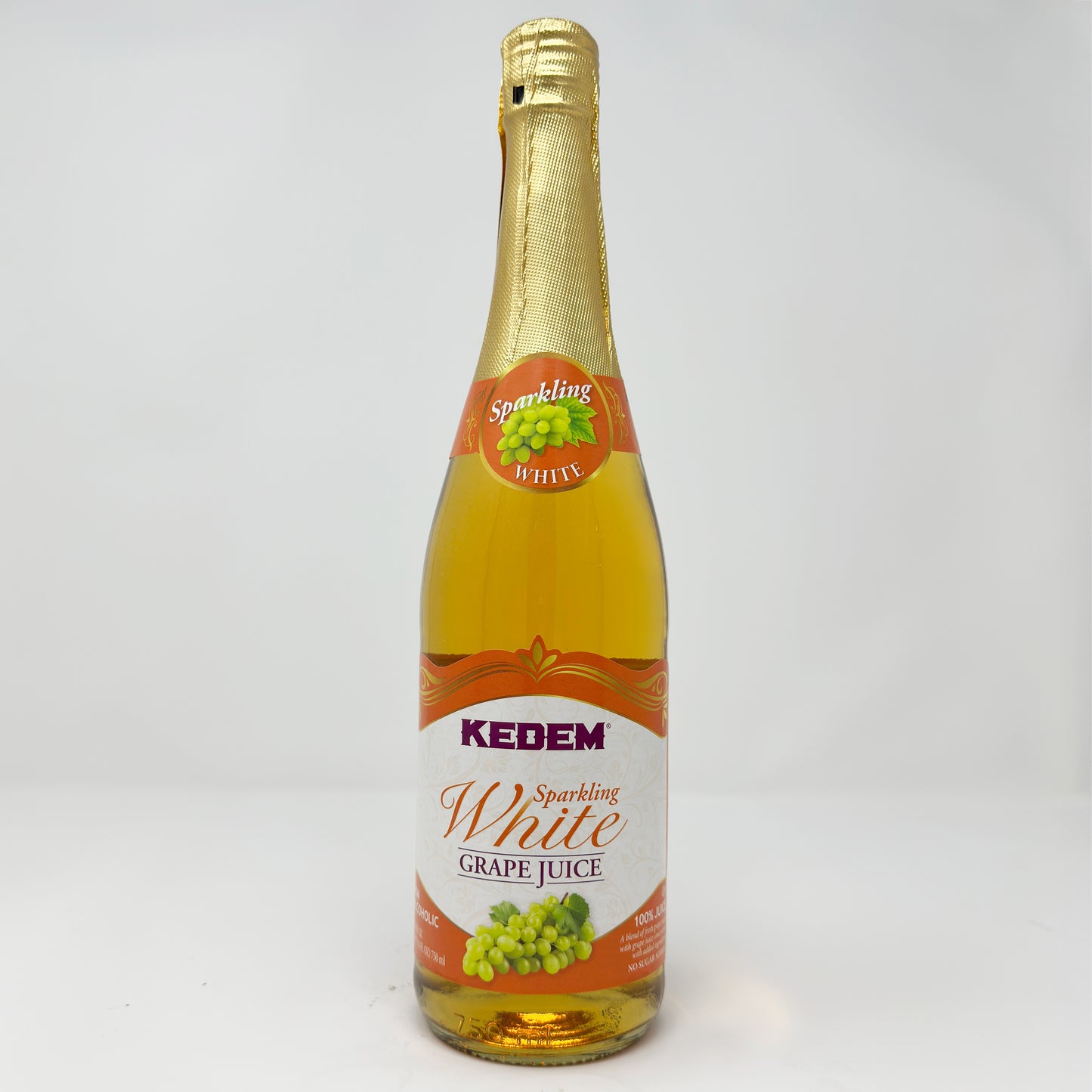 Kedem White Sparkling Grape Juice 25.3 oz