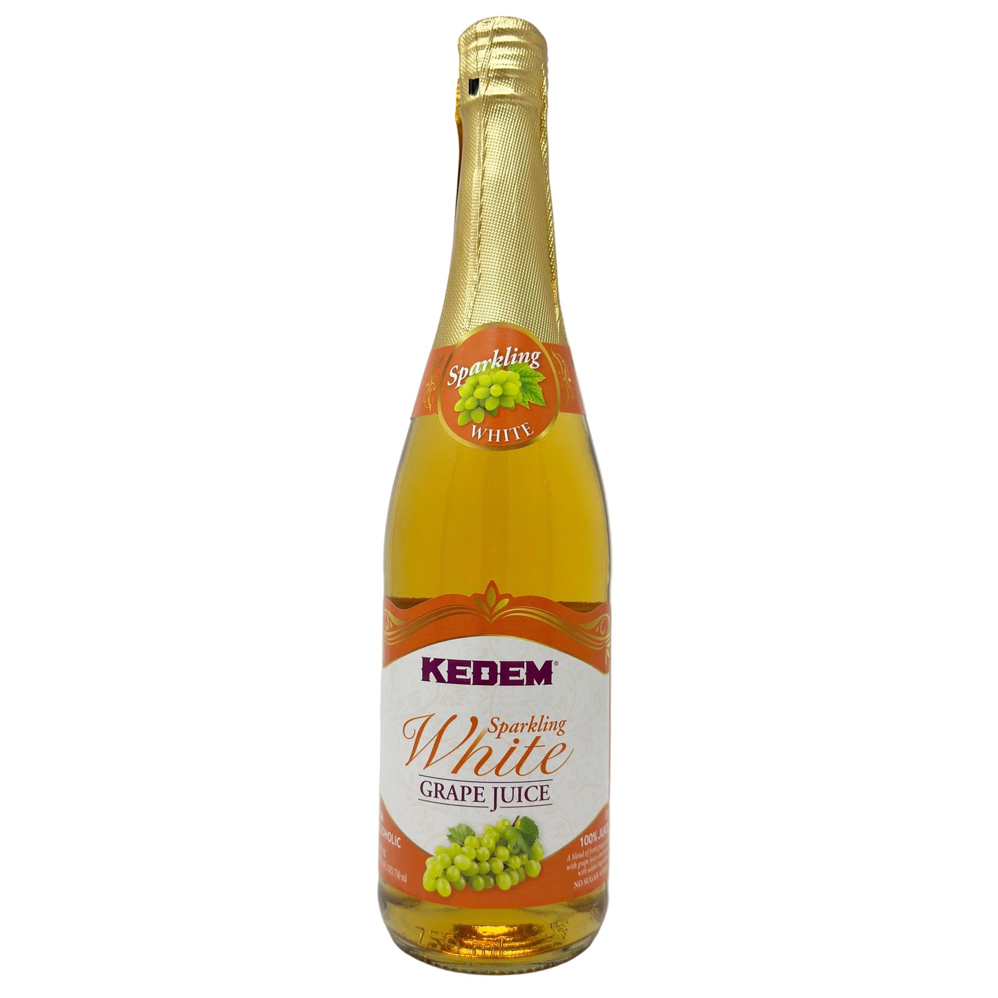 Kedem White Sparkling Grape Juice 25.3 oz
