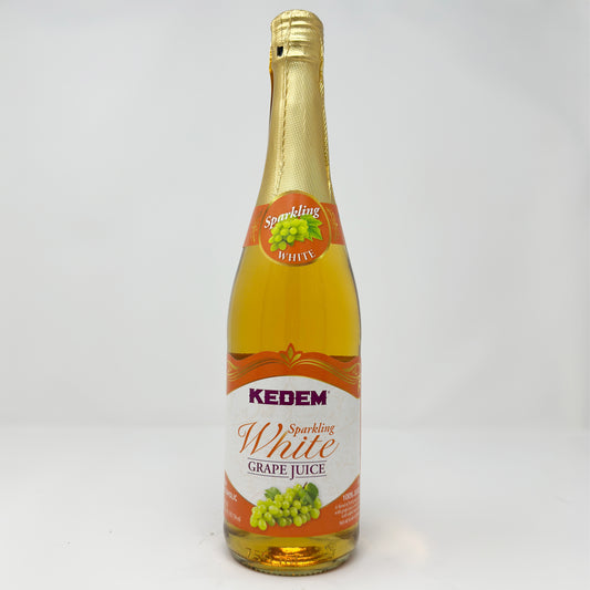 Kedem White Sparkling Grape Juice 25.3 oz