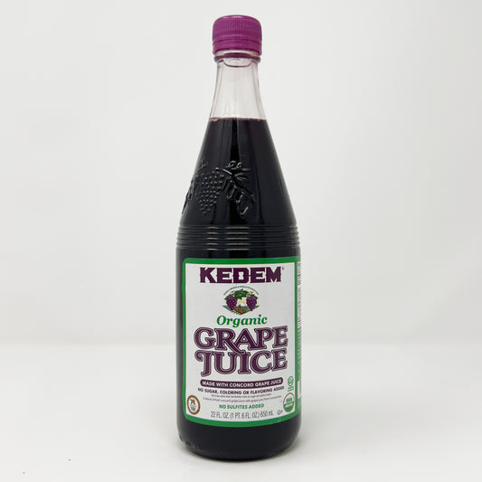 Kedem Organic Grape Juice 22 oz
