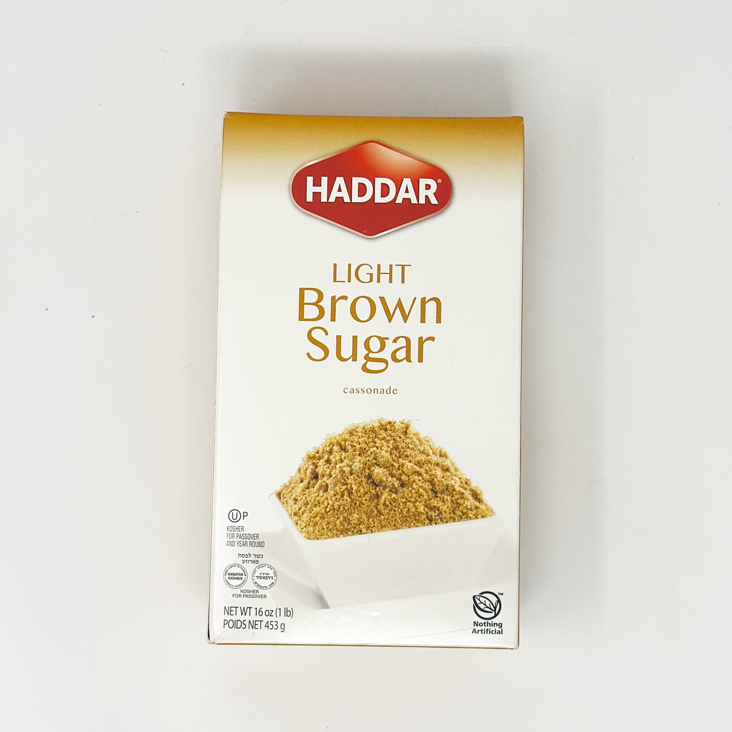 Haddar Light Brown Sugar 16 oz