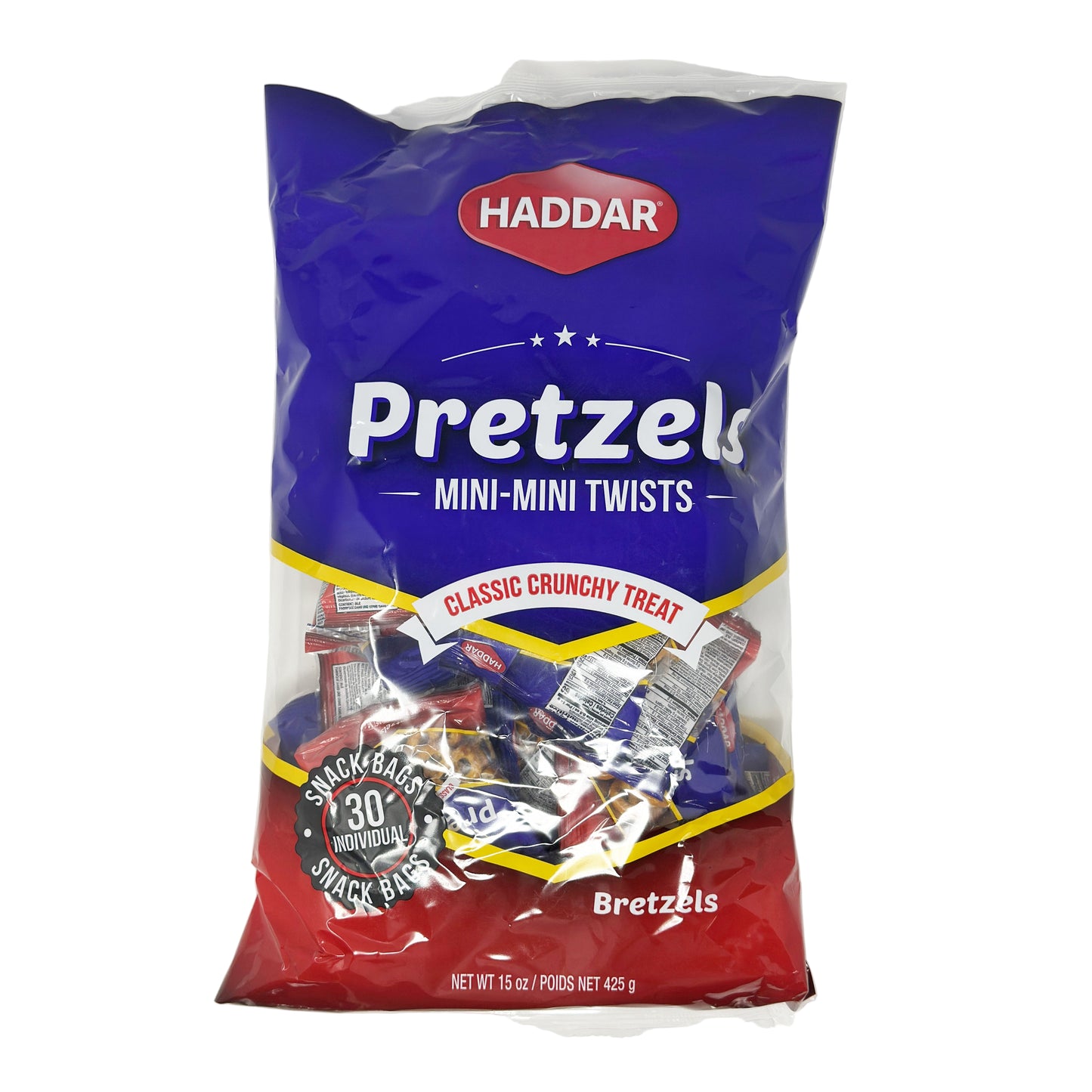 Haddar Pretzels Mini-Mini Twists 15 oz