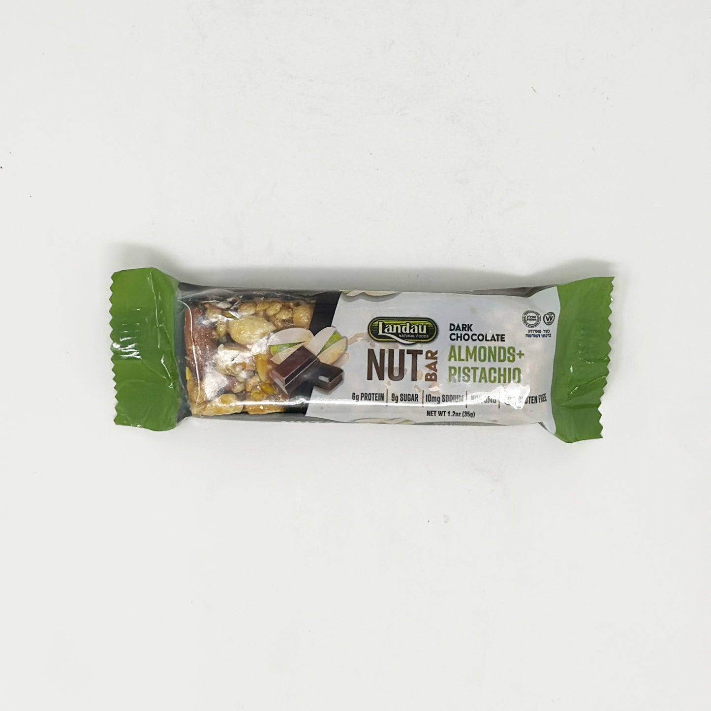 Landau Nut Bar Almonds+Pitachio 1.2 oz