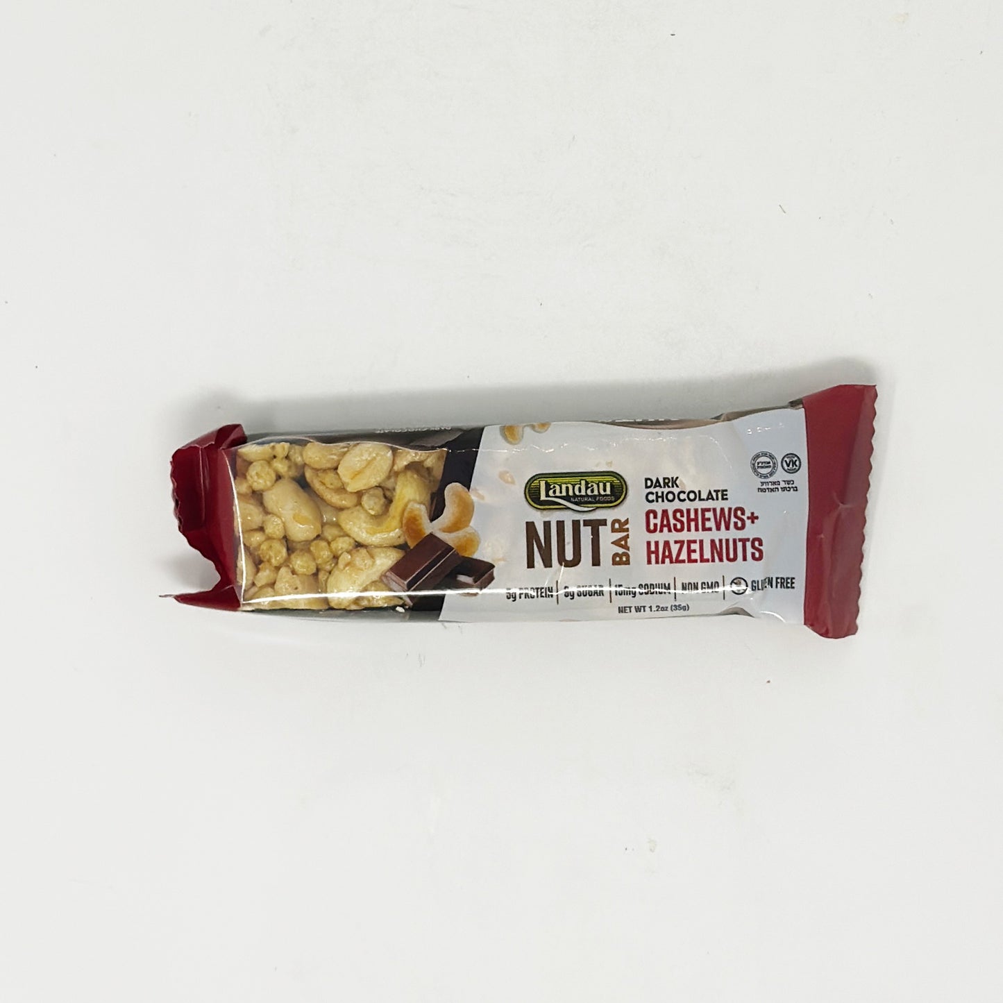 Landau Nut Bar Cashews+Hazelnuts 1.2 oz