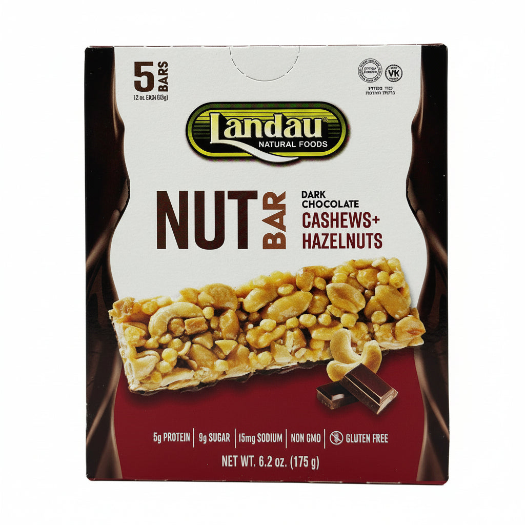 Landau Nut Bar Cashews+Hazelnuts 6.2 oz