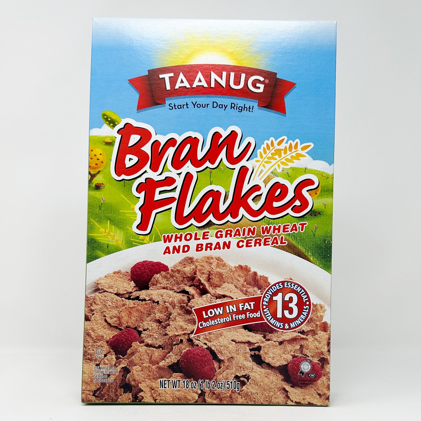 Taanug Bran Flakes 18 oz