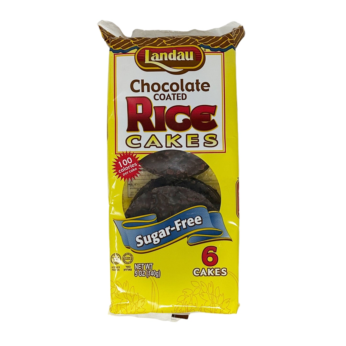 Landau Chocolate Coated Rice Cakes 5 oz