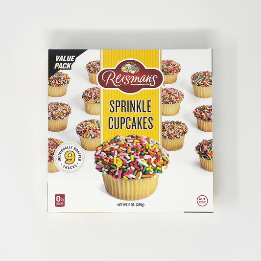 Reisman's Sprinkle Cupcakes 9 oz