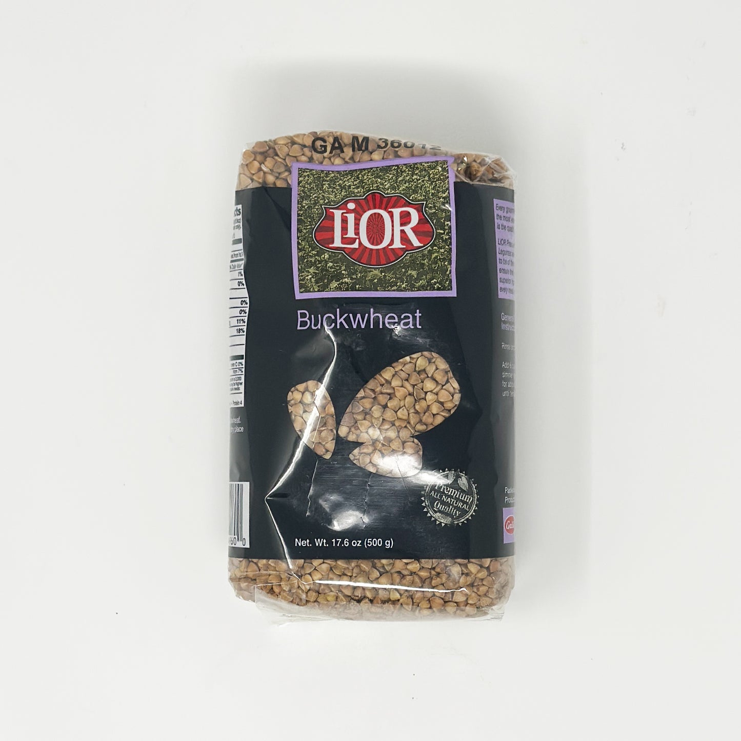 Lior Buckwheat 17.6 oz