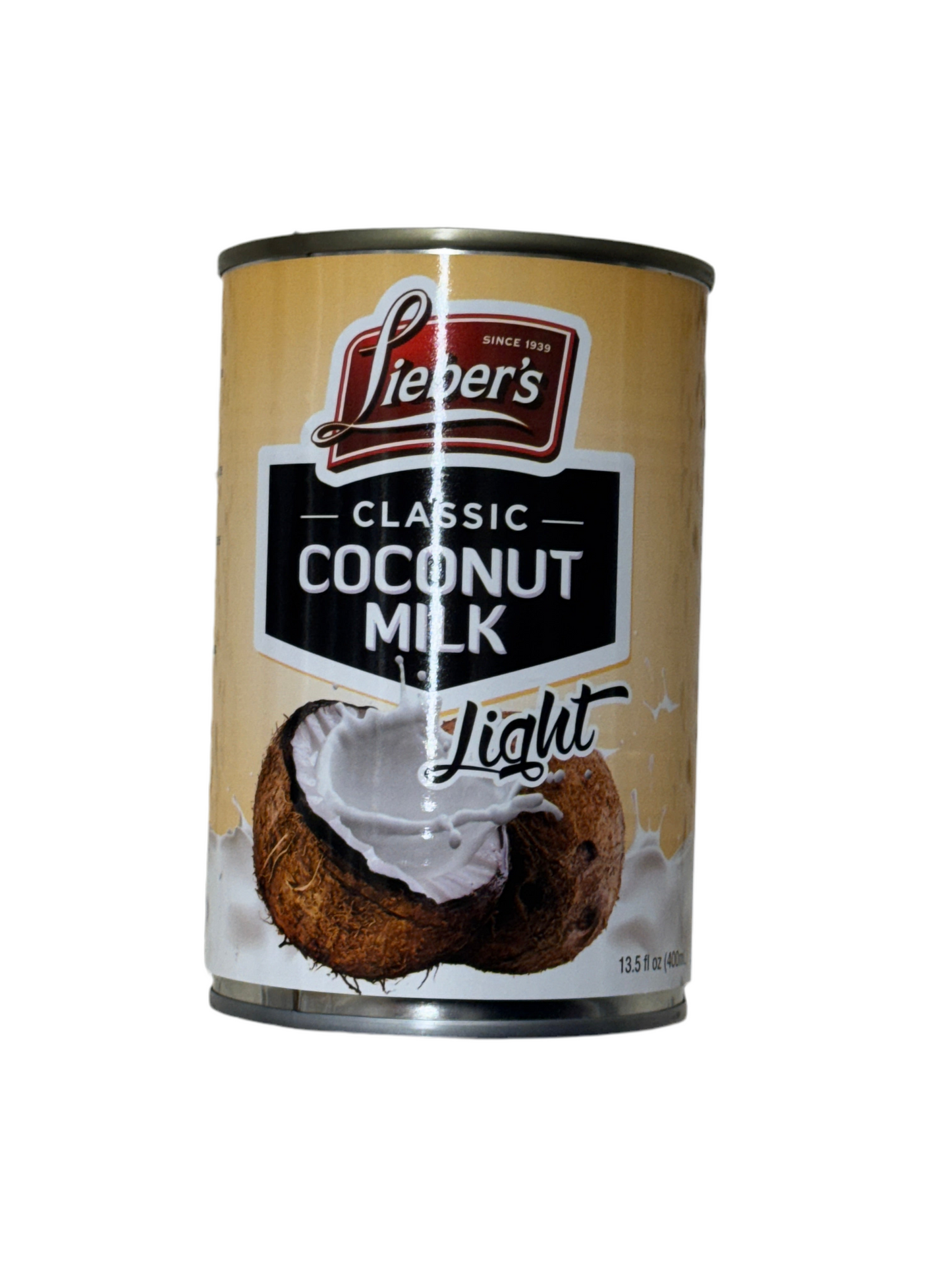 Lieber's Coconut Milk light 13.5 Oz
