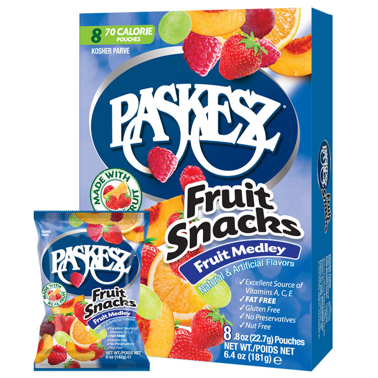 Paskesz Fruit Snacks 8.8 oz