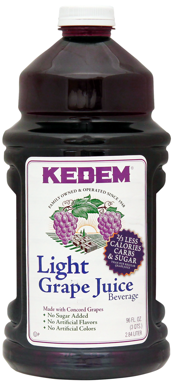 Kedem Light Grape Juice 96 oz