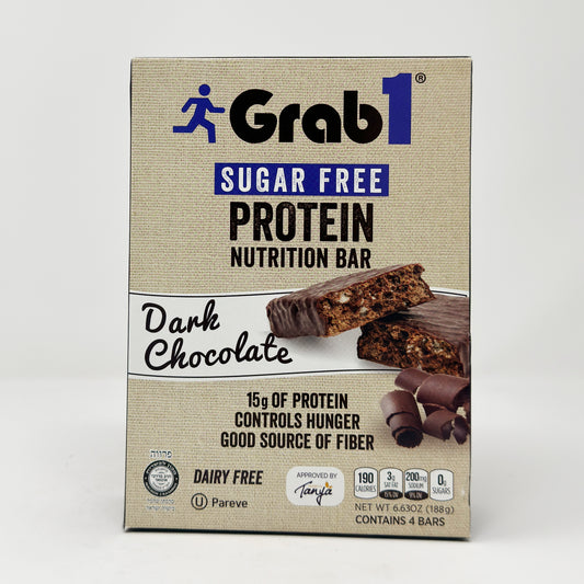 Grab 1 Sugar Free Protein Bar Dark Chocolate 6.63 oz