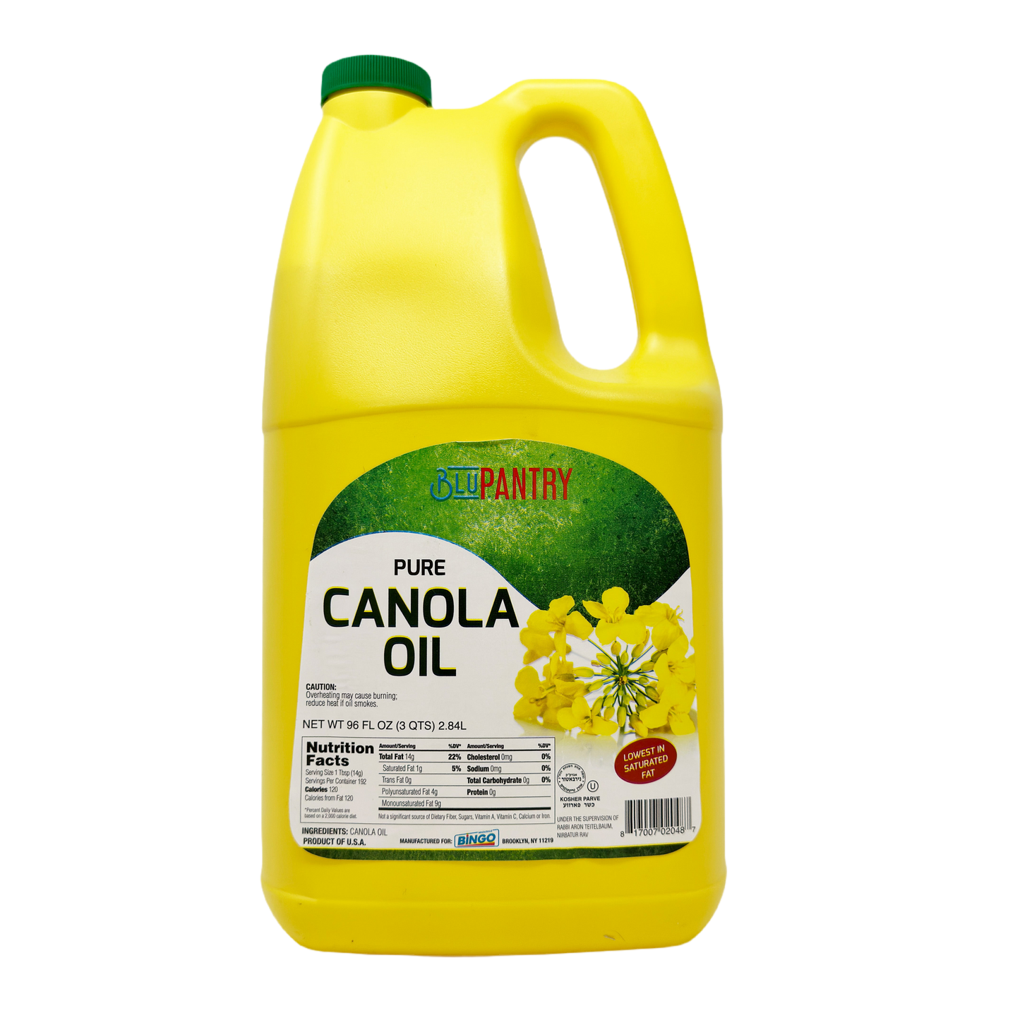 Blu Pantry Canola Oil 96 oz