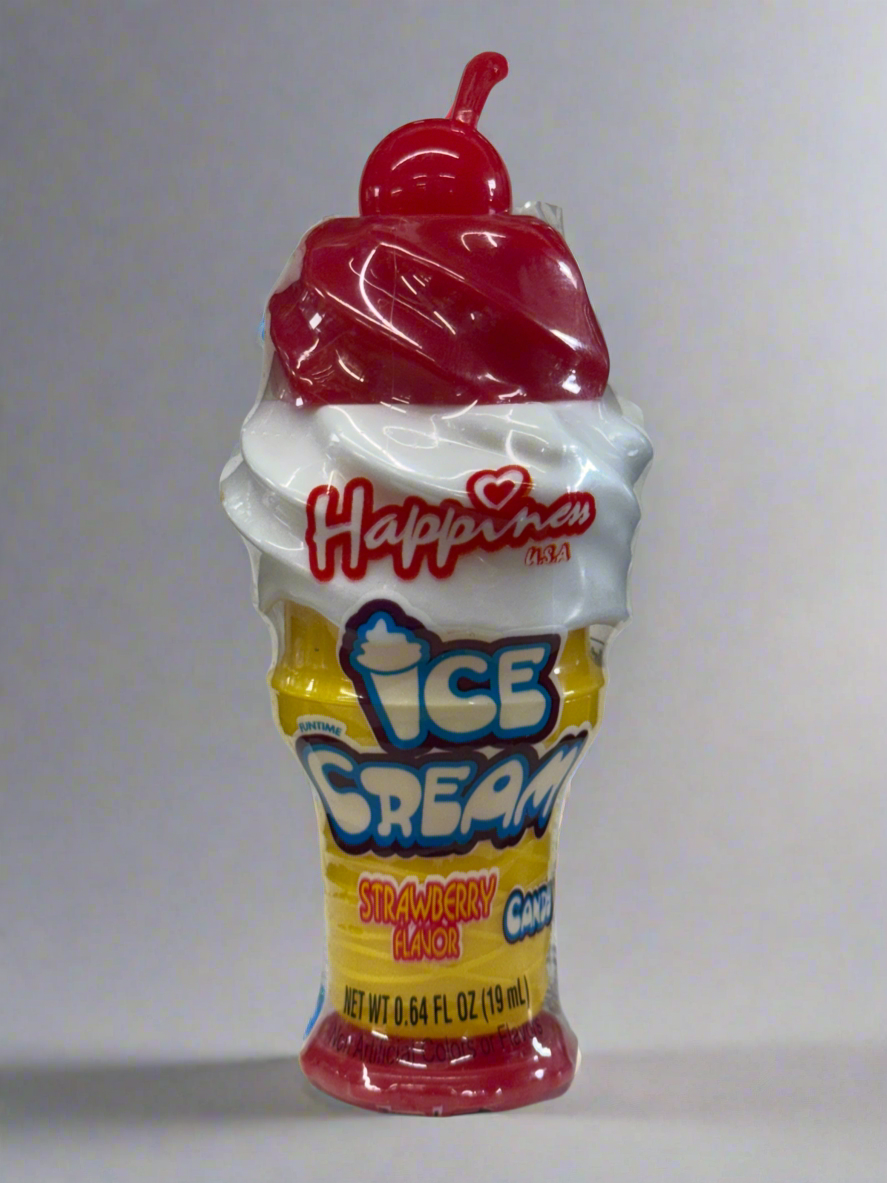 Happiness Ice Cream Blue Raspberry Candy 0.64 oz