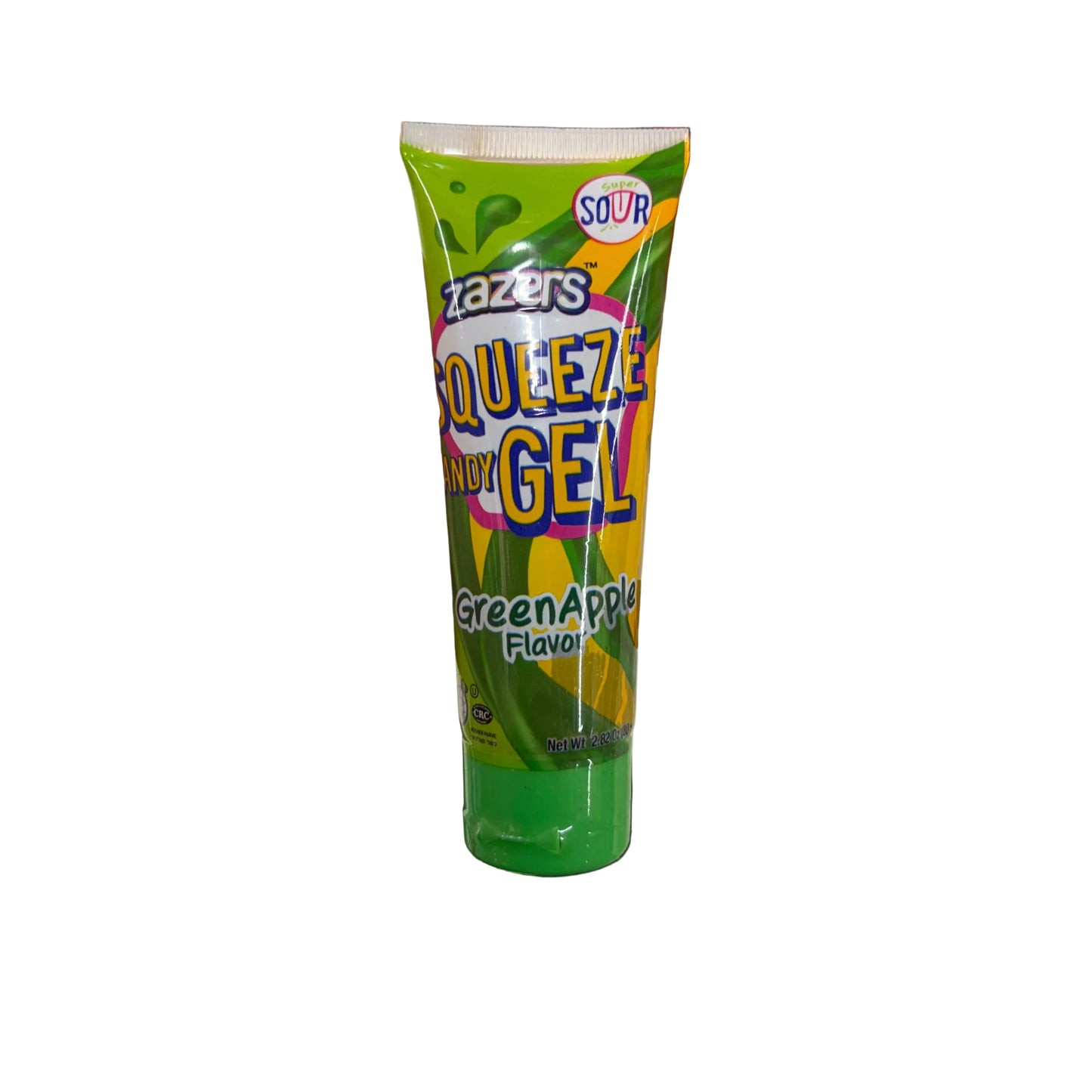 Zazers Squeeze Gel Green Apple Candy