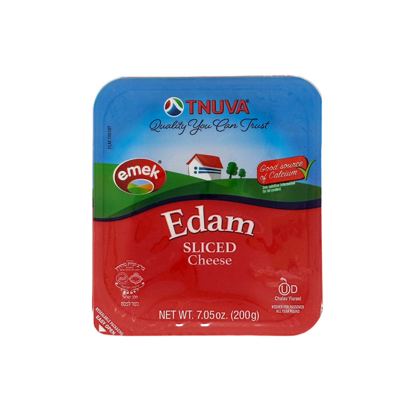 Tnuva Edam Cheese 7.05 oz