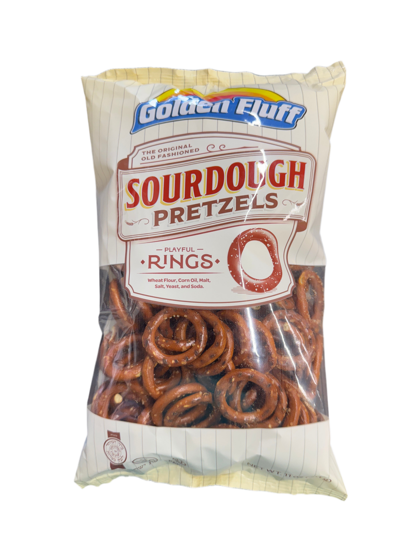 Golden Fluff Sourdough Pretzels Rings 12 oz