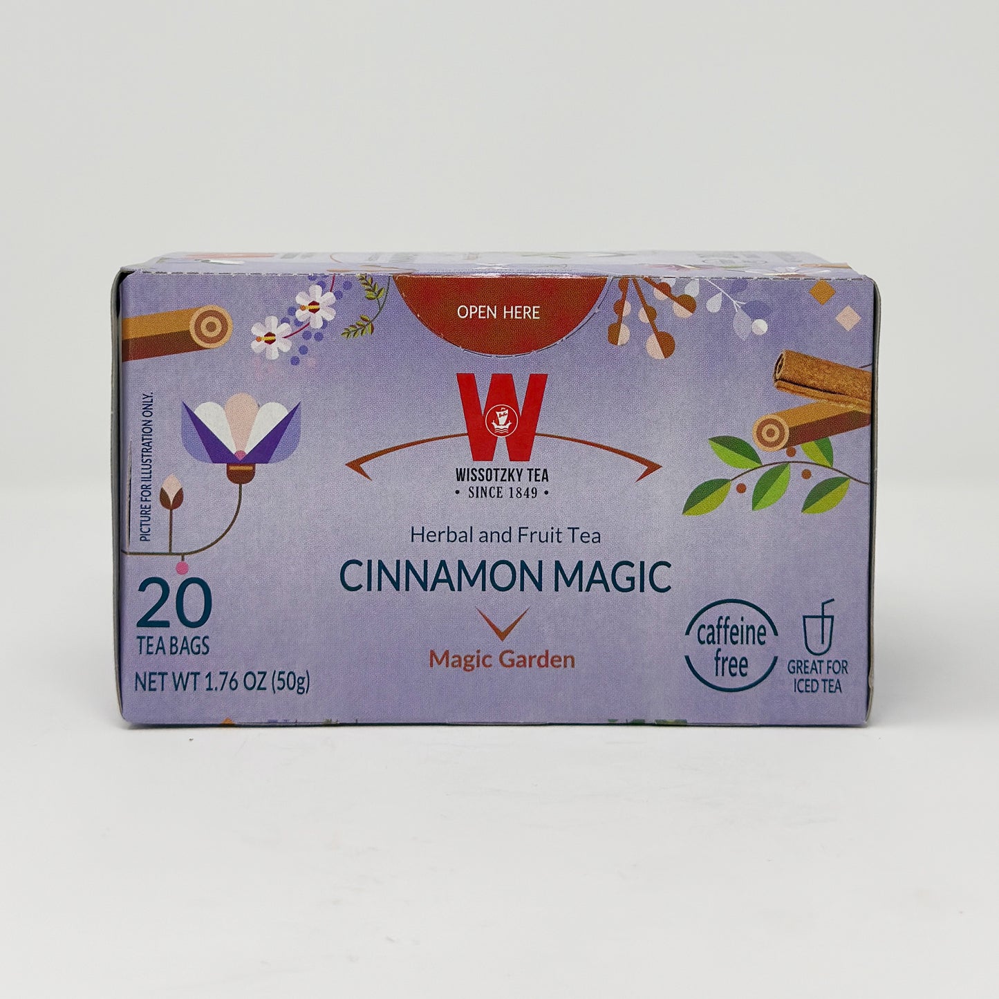 Wissotzky Cinnamon Magic Tea 1.76 oz