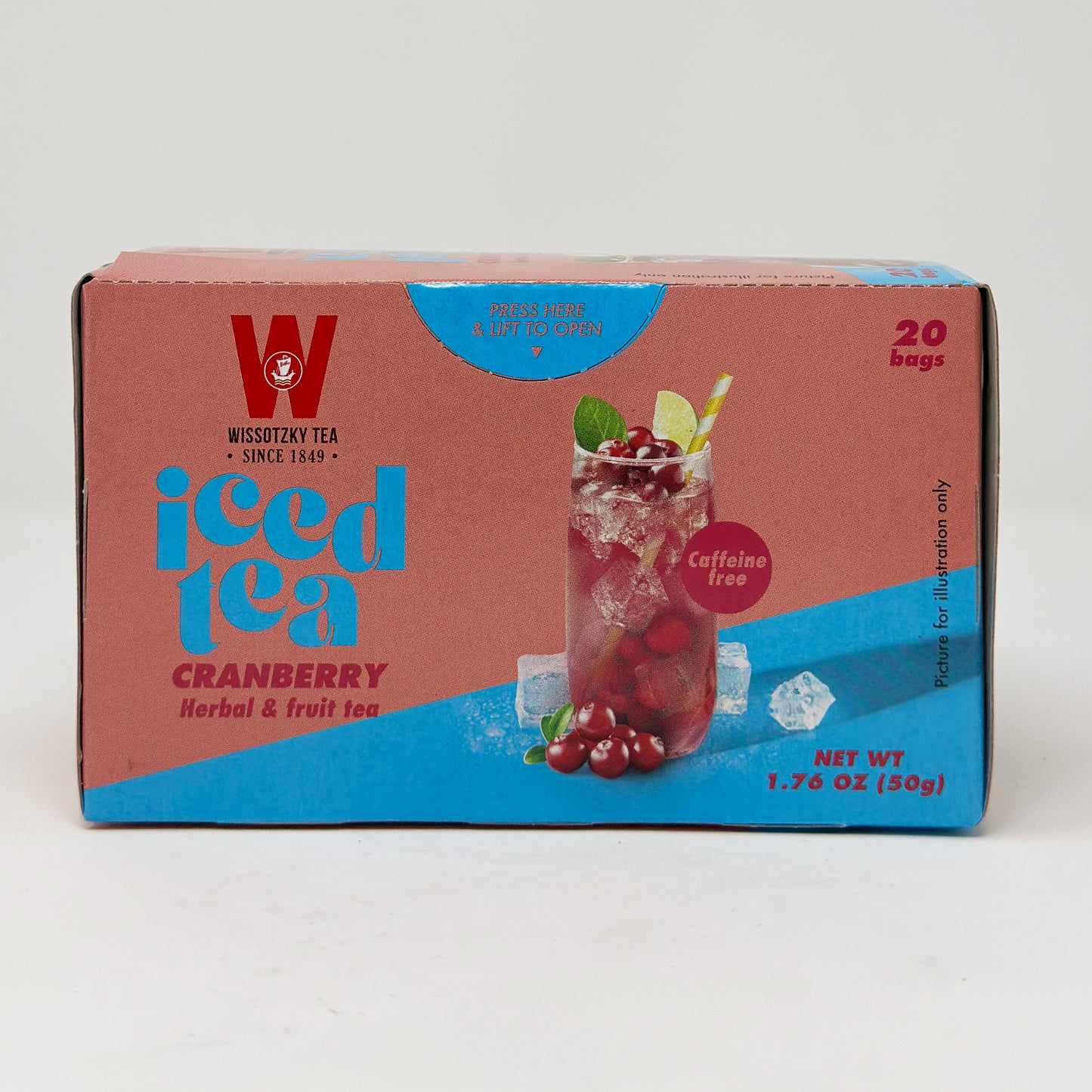 Wissotzky Cranberry Iced Tea 1.76 oz