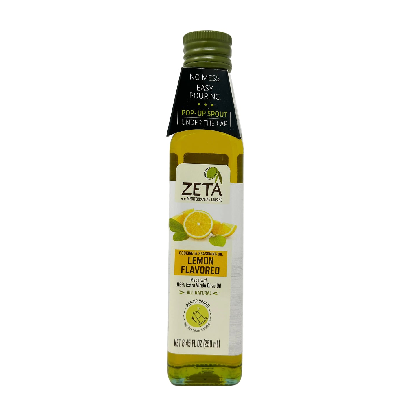 Zeta Lemon Flavored Extra Virgin Olive Oil 8.45 fl oz